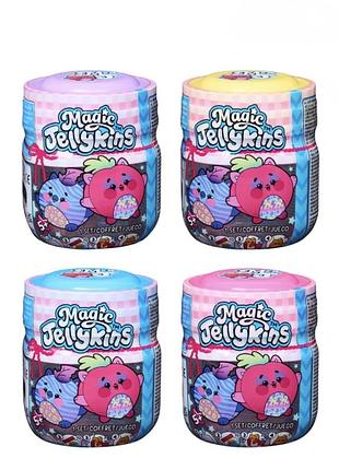 М'яка іграшка-сюрприз magic jellykins у чарівній банці