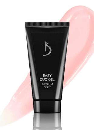 Акрил-гель kodi easy duo gel medium soft art №05 30 г рожевий  20116279
