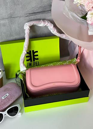 Женская сумка 09 pei joy shoulder bag pink розовая