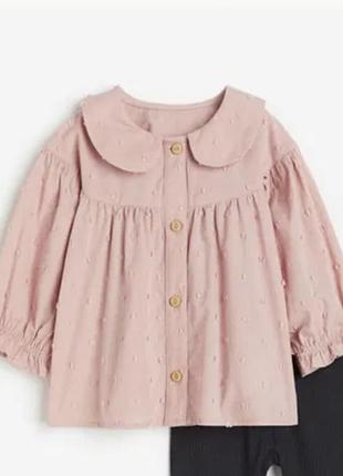 Блуза від h&m на 9-12місяців