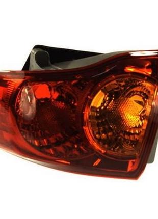 Фонарь задний toyota corolla 2007-2010, правый, наружный, depo, 212-19q3r-ue