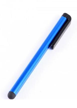 Стилус для ємнісних екранів value s0540 гумовий наконечник blue