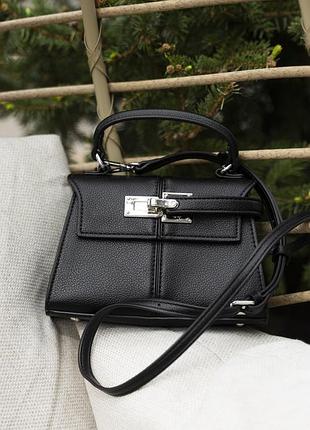 Женская сумка 09 pei elise top handle bag черная
