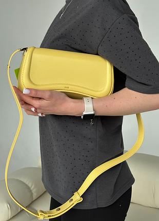 Женская сумка 09 pei joy shoulder bag желтая