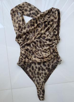 Боді лео принт zara s