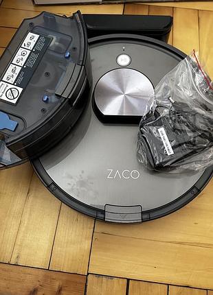Робот-пилосос з вологим прибиранням zaco a10