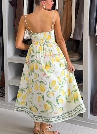 Сукня лимони h&m 2