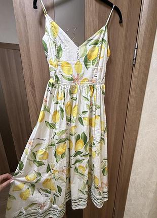 Сукня лимони h&m 3