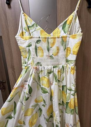 Сукня лимони h&m 5