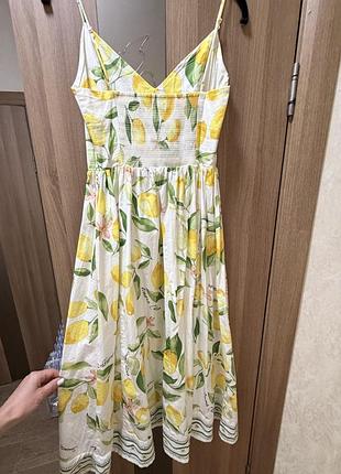 Сукня лимони h&m 6