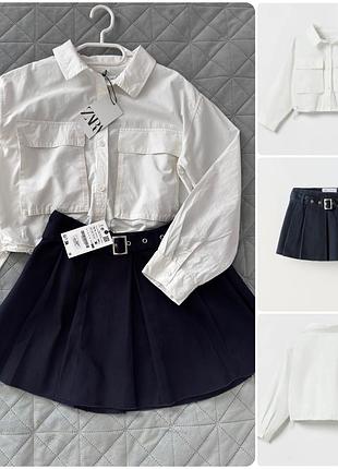 Комплект спідниця,сорочка zara 164/13-14