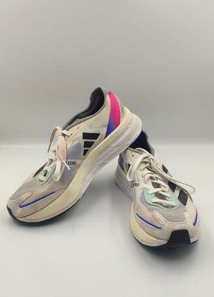 👟 adidas adizero boston 11 'white fuchsia' - оригинальные беговые супер-кроссовки размер 41-42