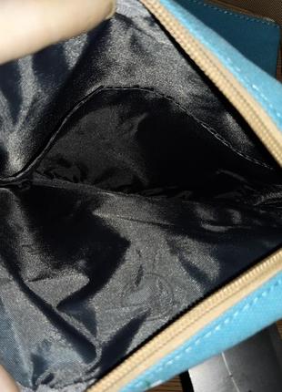 Голуба сумочка гаманець mike design нова бірки4 фото