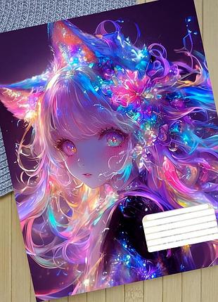 Тетрадь феи fairies в клетку 18 листов (29353)