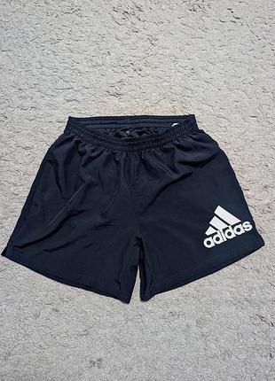 Шорти чоловічі adidas run, size m(може бути на s) , стан відмінний, півпояс резинка 35-45 бедра 60 довжина 38