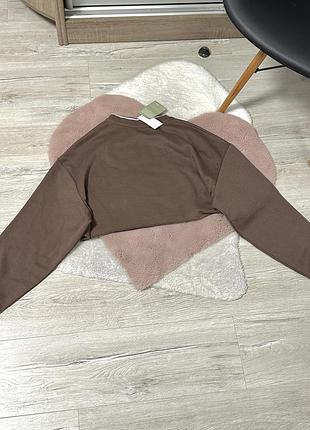 Вкорочений світшот від h&m 3