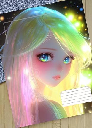 Тетрадь феи fairies в клетку 18 листов (29350)
