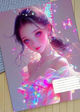Тетрадь феи fairies в линию 18 листов (29378)