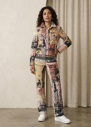 Жіночий костюм трійка в стилі desigual пошито на замовлення, другого такого немає