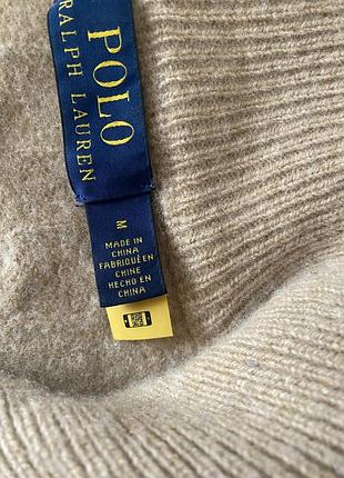 Polo ralph lauren кофта на блискавці / half zip беж оригінал 6