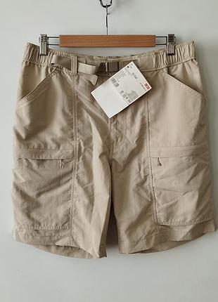Чоловічі технологічні шорти uniqlo nylon utility geared (розмір m)