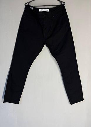 Новые мужские черные джинсы burton menswear london / скинние батал (размер w40xl)