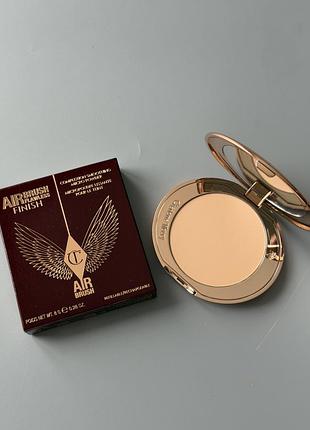 Charlotte tilbury пудра матуюча з тальком airbrush flawless finish medium