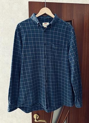 Сорочка fjallraven ovik flannel трекінгова сорочка casual outdoor gorpcore upf 40+