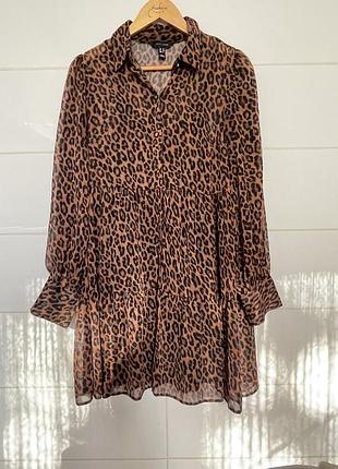 Жіноча леопардова сукня 🐆