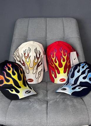 Кепка nike flame бейсболка унисекс y2k