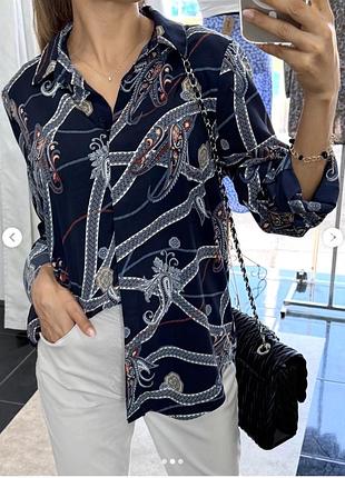 Яскрава блуза h&m