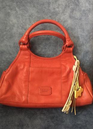 Кожаная сумка radley london оригинал (люкс качество, мясистая кожа)