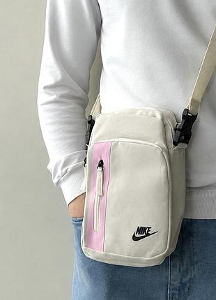 Сумка через плече nike tech fleece месенджер найк теч фліс бананка