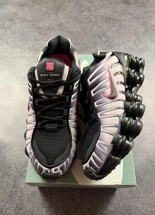 Nike shox tl pink black