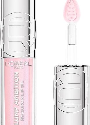 Блиск-олія для губ l'oreal paris plump ambition 101 crystal clear, 5 мл