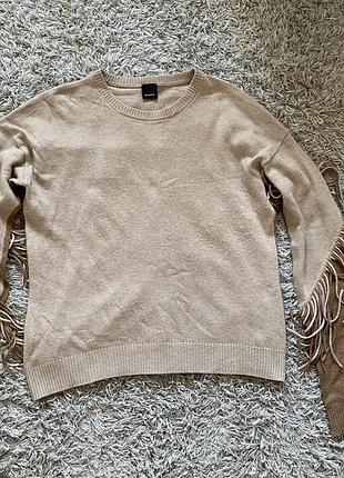 Свитер с бахромой pinko