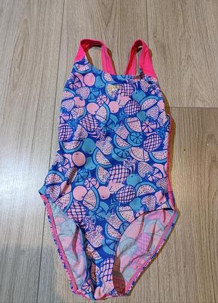 Спортивный купальник speedo 128 cm