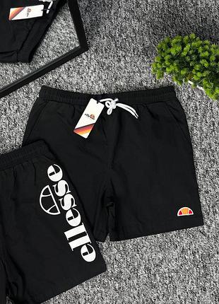 Шорты ellesse плавки мужские черные размер м