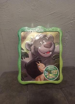 Розвиваючий набір мауглі disney the jungle book happy tin у металевій коробці