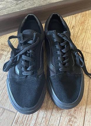Чорні кеди vans 2