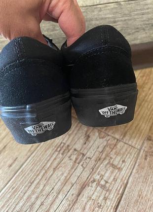 Чорні кеди vans 8