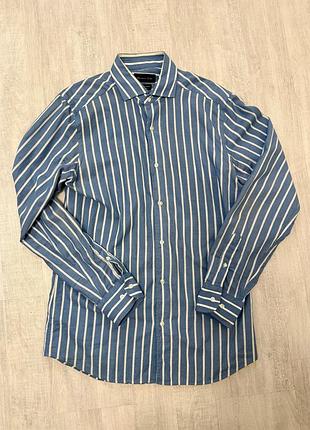 Літня сорочка massimo dutti , розмір m, slimfit