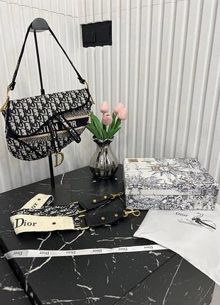 Сумка christiane dior saddle bag