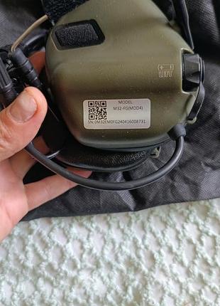 Активные наушники earmor m32-fg mod4
🔹 крепление на рельсы (адаптеры в комплекте)