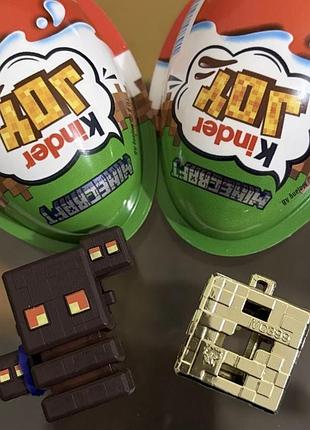 Kinder joy minecraft золотой блок магма блок