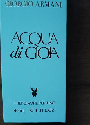 Giorgio armani acqua di gioia pheromone parfum жіночий 40 мл