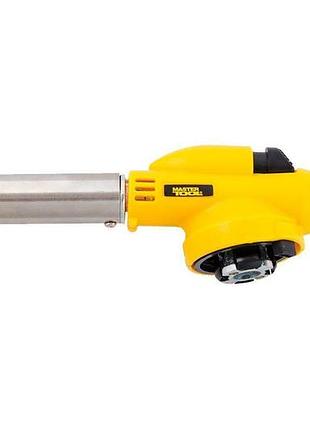 Пальник газовий c пьезоподжигом mastertool гефест (44-5025)