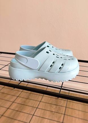 Капці шльопки adidas adilette platform clog ih8937 оригінал