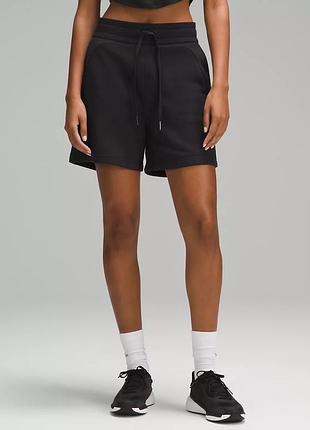 Lululemon soft ambitions high rise 4  женские спортивные-повседневные шорты