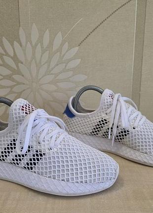 Белые кроссовки adidas deerupt оригинал размер 37